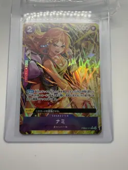 Nami PRB02-012 R Alt Art Parallel One Piece Card The Best Vol.2 PRB-02 Japanese - Image 1