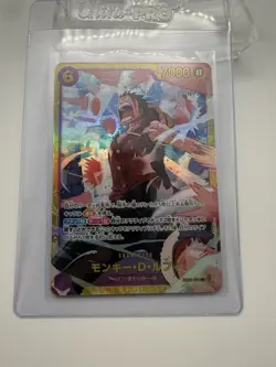 Monkey D Luffy EB02-061 SEC Secret Rare JP One Piece Anime 25th Collection - US - Image 1