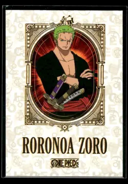 Panini One Piece Treasure Box Roronoa Zoro #2 Near Mint or Better - Image 1