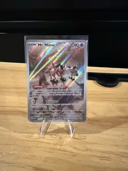 Mr. Mime 179/165 SV: Scarlet & Violet 151 Holo NM Pokemon Card - Image 1