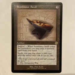 Semblance Anvil (Schematic) The Brothers' War: Retro Frame Artifacts Regular - Image 1