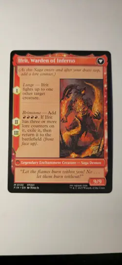 Clive, Ifrit's Dominant Final Fantasy Regular Magic the Gathering - Image 2