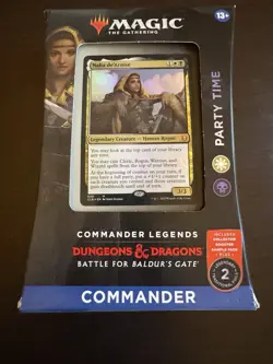 Magic: The Gathering Baldur's Gate Party Time Deck Foils Booster Sample - Image 1