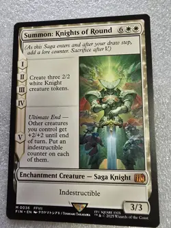 MTG Magic the Gathering Summon: Knights of Round (36/764) Final Fantasy NM - Image 1