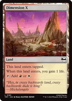 x4 NM (Playset) Dimension X, MTG, TMNT, Magic the Gathering, 183 - Image 1