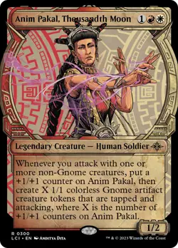 Anim Pakal, Thousandth Moon (Showcase) [The Lost Caverns of Ixalan] Foil Near Mi - Image 1