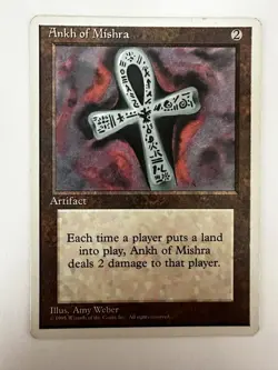 Ankh of Mishra *Fourth Edition* MTG Magic the Gathering - Image 1