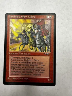 Varchild's War-Riders *Alliances* MTG Magic the Gathering - Image 1