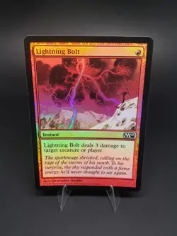 Lightning Bolt Core Set 2010 (M10) Foil MTG HP - Image 2