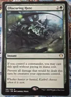 Obscuring Haze, Commander 2020,MTG, Regular, #61, NM++ - Image 1