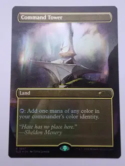 Command Tower (1697) (Rainbow Foil) Secret Lair Drop Foil - Image 1