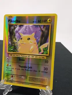 POKEMON TCG PIKACHU 35/108 REVERSE HOLO XY EVOLUTIONS NM - Image 1