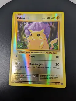 POKEMON TCG PIKACHU 35/108 REVERSE HOLO XY EVOLUTIONS NM - Image 4