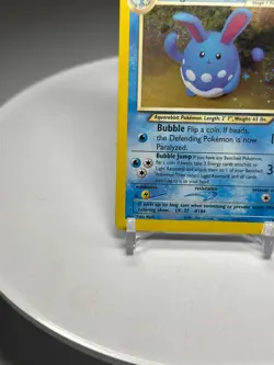 Pokemon Light Azumarill Neo Destiny 13/105 Holographic LARGE SWIRL! LP - Image 3