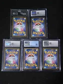 Pokemon TCG Graded Card Lot 5 Pokemon TCG Slabs - Image 2