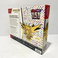 Pokemon TCG: Scarlet & Violet—151 Zapdos ex Collection - Factory Sealed - Image 3