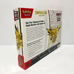 Pokemon TCG: Scarlet & Violet—151 Zapdos ex Collection - Factory Sealed - Image 4