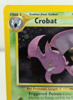 2000 Pokemon HOLO Crobat Neo Revelation #4/64 MP - Image 2