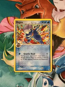 2006 Pokemon TCG Dragon Frontiers Bagon 43/101 (Delta Species) NEAR MINT - Image 1