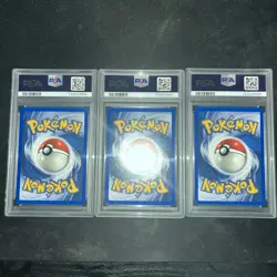 2000 POKEMON NEO GENESIS 1ST ED #73 SLOWPOKE PSA 9 X3 - Image 4