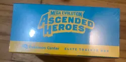Pokemon TCG: Ascended Heroes Pokemon Center ETB – 11 Packs – Factory Sealed - Image 3