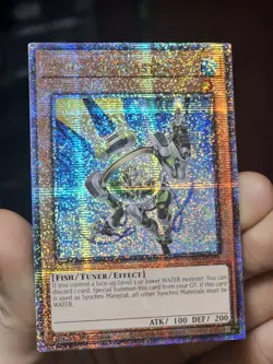 RA03-EN225 - Fishborg Blaster - Quarter Century Rare Lightly Played - Image 1