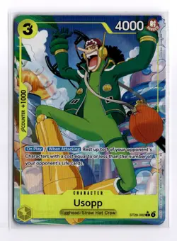 Usopp (Full Art) ST29-002 Starter Deck 29: Egghead Foil English One Piece CCG - Image 1