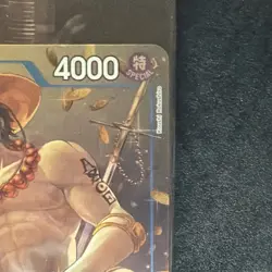 Portgas D. Ace P-074 Promo Special Character Card Bandai One Piece CCG English - Image 5