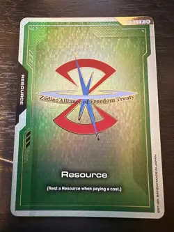 Resource ZAFT Promo Foil - RP-018 NM - Gundam TCG Card Game - Image 1
