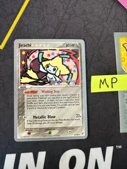 Pokemon Card Jirachi World Championships 2005 Michael Gonzalez 9/107 288 💎MP💎 - Image 1