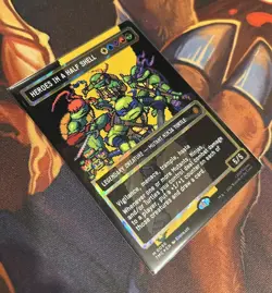 TMNT Heroes In A Half Shell- Surge Foil- Pixel Art- NM In Hand - Image 1
