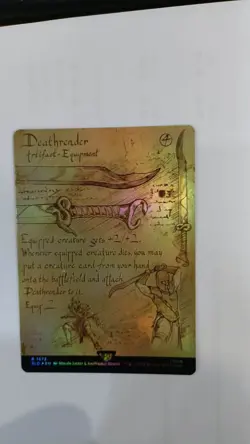 MTG Deathrender (Borderless) (Foil) Secret Lair NM Assassin's Creed #1573 - Image 1