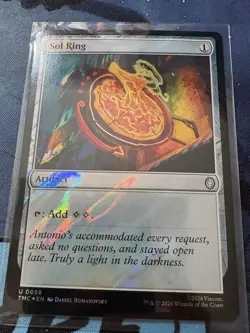 Sol Ring (Surge Foil) Commander: Teenage Mutant Ninja Turtles Foil - Image 2