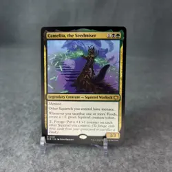 Camellia, the Seedmiser Bloomburrow #0207 Rare Regular Squirrel MTG Near Mint - Image 1