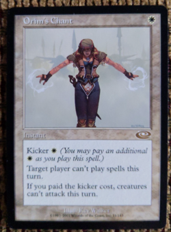 Orim’s Chant – Planeshift - MTG LP+ | Legacy Combo / Silence Effect - Image 1