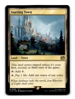 Starting Town R FINAL FANTASY 289 NM - Image 1
