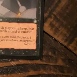 Bottomless Pit Stronghold STH MTG Magic the Gathering 1st Edition - Image 3