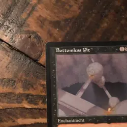 Bottomless Pit Stronghold STH MTG Magic the Gathering 1st Edition - Image 5