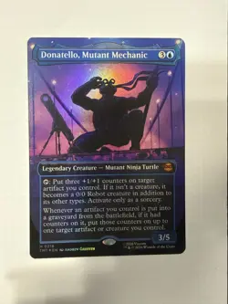 Donatello, Mutant Mechanic (Borderless) Teenage Mutant Ninja Turtles Foil - Image 1
