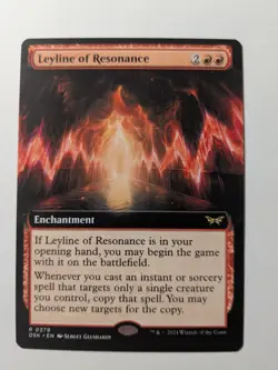 Leyline of Resonance Borderless Rare Duskmourn House of Horror 0379 MtG DSK - Image 1
