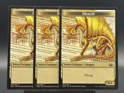 Sword of Dungeons & Dragons + 3 Dragon Tokens - Unsanctioned MTG - Image 2