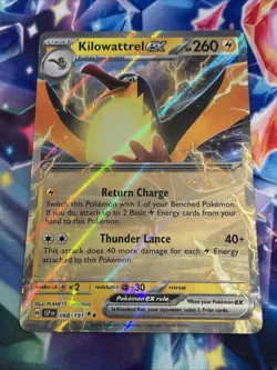 Pokemon TCG Kilowattrel ex 068/191 Double Rare Surging Sparks NM/M - Image 1