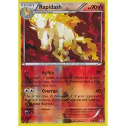 Rapidash 15/83 Reverse Holo Generations Pokemon Card NM - Image 1