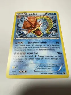 Gyarados XY109 Pokemon XY Black Star Promo Cosmos Holo 2016 - Image 1