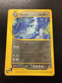 Pokemon TCG Steelix 35/147 Aquapolis RARE (Non-Holo) NM/LP - Image 2