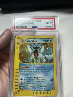 Gyarados Holo Psa 8 With Swirl 🌀 2003 Skyridge Pokemon - Image 2