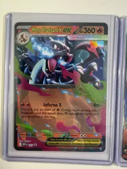 Mega Charizard X ex 029 + Mega Charizard Y ex 030 MEP Promos - Pokemon TCG - NM - Image 2