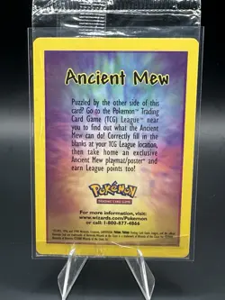Pokemon TCG Ancient Mew Sealed Promo - Image 1