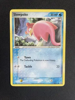 Pokemon TCG Slowpoke EX Delta Species 83/113 Regular Common LP+ - Image 1