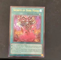 Yu-Gi-Oh! 1st Edition Lot 10 Cards Secrets of Dark Magic, The Gaze of Timaeus - Image 1